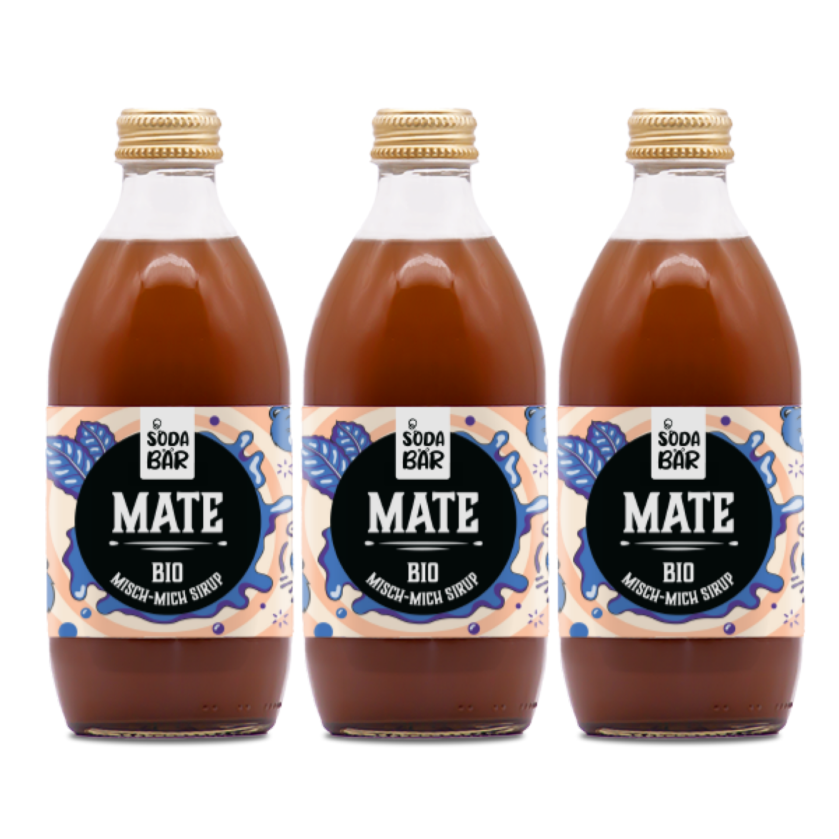 Set sirop de thé maté BIO