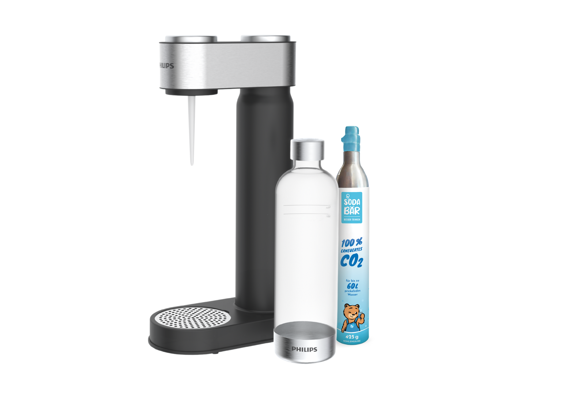 Philips GoZero Machine à soda - noir